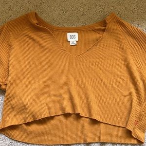 never worn thermal sweater lightweight and cropped